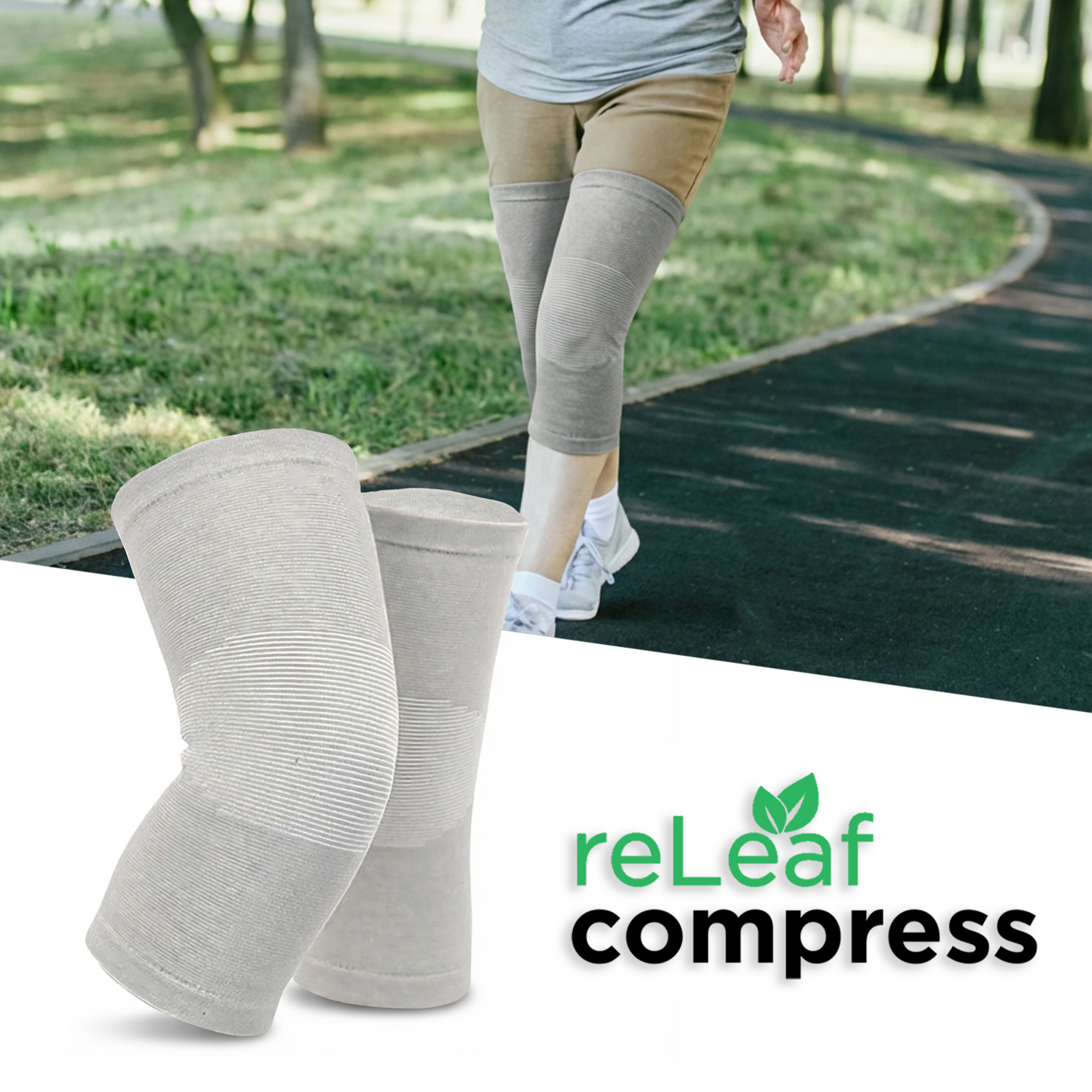 ReLeaf Bamboo Compression Knee Sleeve