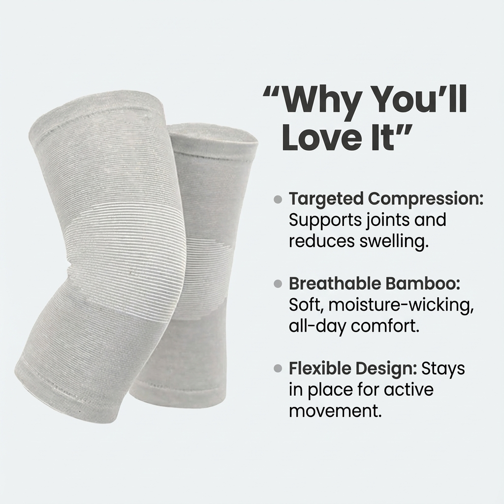 ReLeaf Bamboo Compression Knee Sleeve